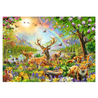 Ravensburger puzzle 133529 Lesní zvířata 200 dílků
