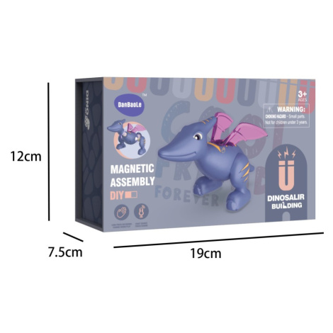 Pterosaur skládací magnetický ALLTOYS