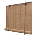 SHUMEE Hnědá bambusová roleta 140 × 160 cm