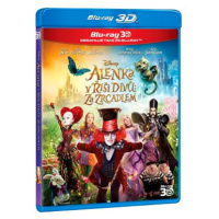 Alenka v říši divů: Za zrcadlem 3D+2D (2 disky) - Blu-ray