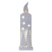 STAR TRADING LED dekor světlo Grandy svíčka a borovice, 36 cm