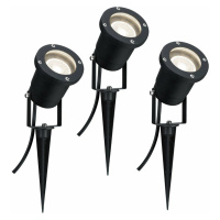 Paulmann Outdoor LED pro osvětlení rostlin zápich IP44 3x3,5W GU10 černá 988.97 P 98897