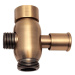 SAPHO Přepínač sprchového sloupu F3/4"-M1/2"xM3/4", bronz (ANTEA, VANITY) CRO36