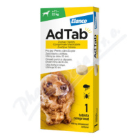 AdTab 450mg žvýkací tablety pro psy >11-22kg 1ks