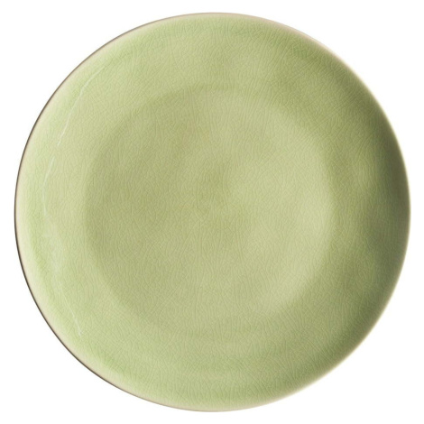 Světle zelený kameninový talíř Costa Nova Riviera, ⌀ 27 cm