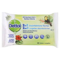 Dettol dezinfekční ubrousky na cesty 15 ks