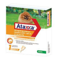 Ataxxa Spot-on Dog S 200mg/40mg 1x0,4ml