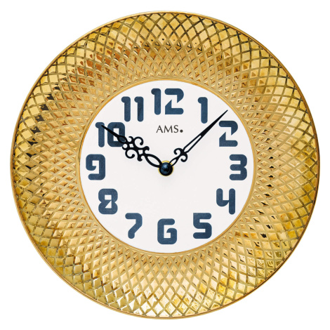 AMS Design Nástěnné keramické hodiny 9615