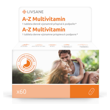 LIVSANE A-Z Multivitamin komplex tablety 60ks