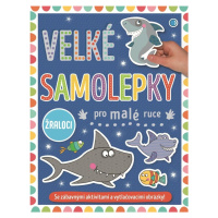 Velké samolepky pro malé ruce Žraloci