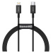 Kabel USB-C na Lightning Baseus Superior Series, 20W, PD, 1m (černý)