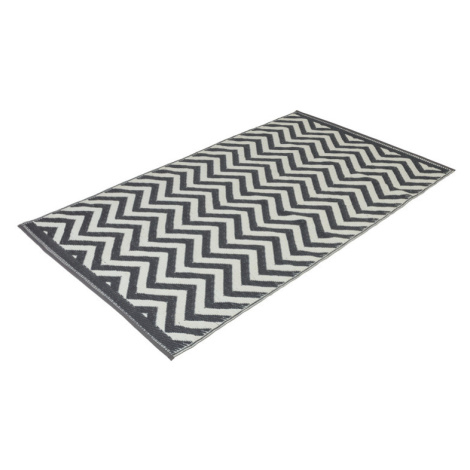 LIVARNO home Venkovní koberec, 90 x 150 cm (šedá/bílá)