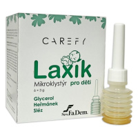 CAREFY Laxík mikroklystýr pro děti 6x3 g