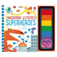 Fingerprint Activities: Superheroes - Fiona Watt, Candice Whatmore (ilustrátor) - kniha z katego