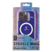 Třpytivý zadní kryt Cellularline Sparkle Mag s podporou Magsafe pro Apple iPhone 15 Pro, transpa