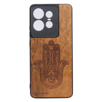 Dřevěné Pouzdro Bewood pro Motorola Edge 50 Pro Hamsa Imbuia