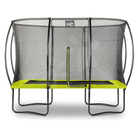 Trampolína s ochrannou sítí Silhouette trampoline Exit Toys 214*305 cm zelená