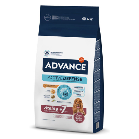 Advance, 11 + 1 kg zdarma - Medium Senior Vitality 7+ 12 kg Affinity Advance Veterinary Diets