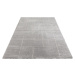 ELLE Decoration koberce AKCE: 80x150 cm Kusový koberec Glow 103654 Light grey/Cream z kolekce El