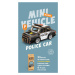 3D puzzle dřevěné - Policejní auto 13 cm, Wiky kreativita, W035431