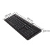 A4tech KR-92, klávesnice, CZ/US, USB, Černá