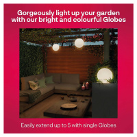 Innr Lighting Innr Smart Outdoor Globe Colour LED koule sada 3ks