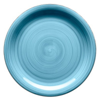 Mäser Keramický mělký talíř Bel Tempo 27 cm, modrá