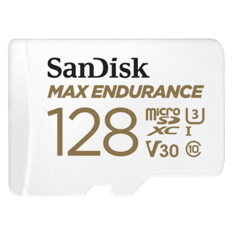 SANDISK MicroSDXC 128GB Max Endurance + SD adaptér