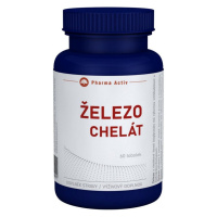 Pharma Activ Železo Chelát 60 tobolek + Liposomal C 1000 mg 15 sáčků