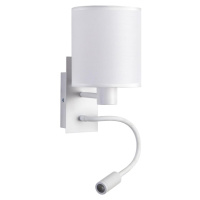 Brilagi Brilagi - LED Flexibilní nástěnná lampa 1xE27/25W/230V + LED/3W bílá