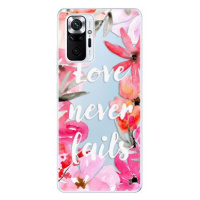 iSaprio Love Never Fails pro Xiaomi Redmi Note 10 Pro