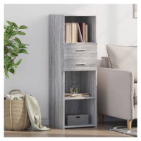 vidaXL Skříň highboard šedá sonoma 40 x 42,5 x 124 cm kompozitní dřevo