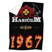 IMPAR Beránková deka Hasičem od roku - 1967