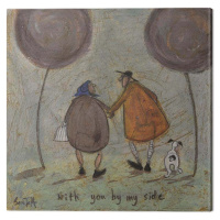 Obraz na plátně Sam Toft - With You By My Side, 2 cm - 40×40 cm