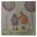 Obraz na plátně Sam Toft - With You By My Side, 2 cm - 40×40 cm