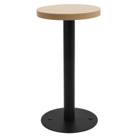 vidaXL Bistro stolek světle hnědý 40 cm MDF