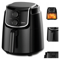 Fritéza Bez Tuku Air Fryer Fritéza Velká 12 Programů 4l 1500W