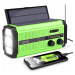 Solární Rádio Klika Svítilna Powerbanka 5000mAh Sos