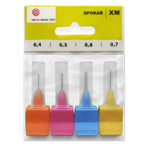 Spokar XM Mezizubní kartáčky sada 0,4 – 0,7 mm 4 ks