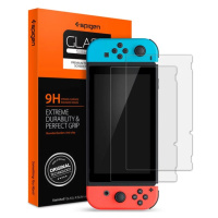 Ochranné sklo SPIGEN - Nintendo Switch, Screen Protector (2 Pack) GLAS.tR Slim, Clear (R01GL2152