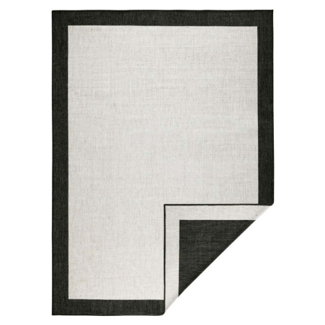 Černo-krémový venkovní koberec NORTHRUGS Panama, 120 x 170 cm