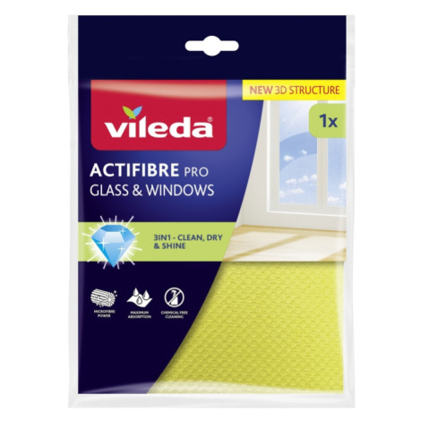 Vileda Actifibre mikrohadřík na okna 1 ks