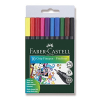 Popisovač Faber Castell GRIP 0.4mm 10ks Faber-Castell