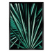 Dekoria Plakát Dark Palm Tree, 70 x 100 cm, Volba rámku: Černý