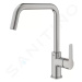 GROHE QuickFix Start Dřezová baterie, supersteel 30470DC0