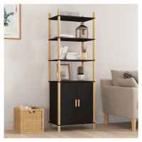 vidaXL Skříň highboard černá 60x40x173 cm kompozitní dřevo