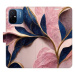 iSaprio flip pouzdro Pink Leaves pro Xiaomi Redmi 12C