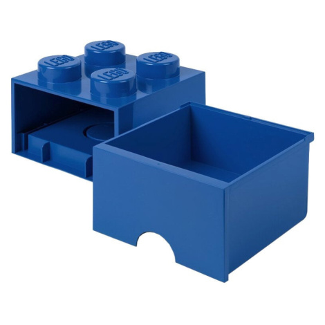 Úložný box LEGO, s šuplíkem, malý (4), modrá - 40051731 SmartLife