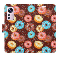 iSaprio flip pouzdro Donuts Pattern pro Xiaomi 12 / 12X