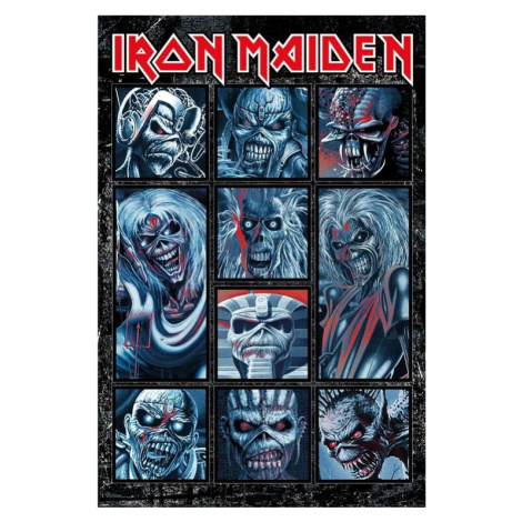 Plakát, Obraz - Iron Maiden - Ten Eddies, (61 x 91.5 cm) Pyramid